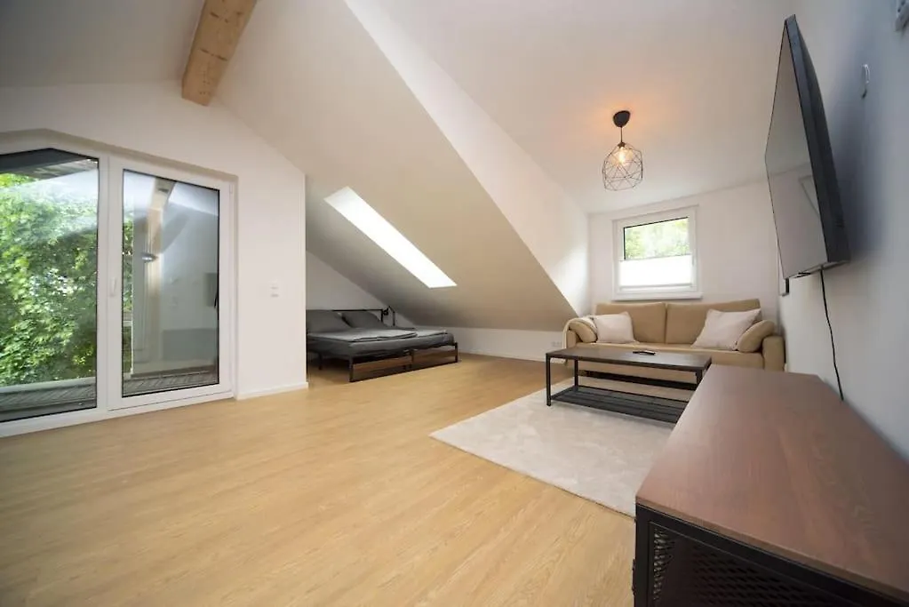 Central Penthouse Apartment W/ Terrace Bbq Bayreuth
