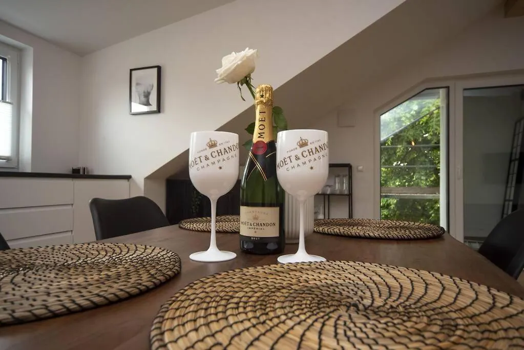Central Penthouse Apartment W/ Terrace Bbq Bayreuth